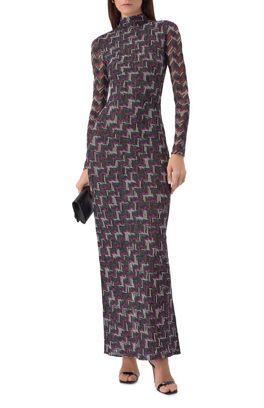 Платье из вискозы Missoni DS25WG0T/BR012P Разноцветный  DS25WG0T/BR012P Фото 2