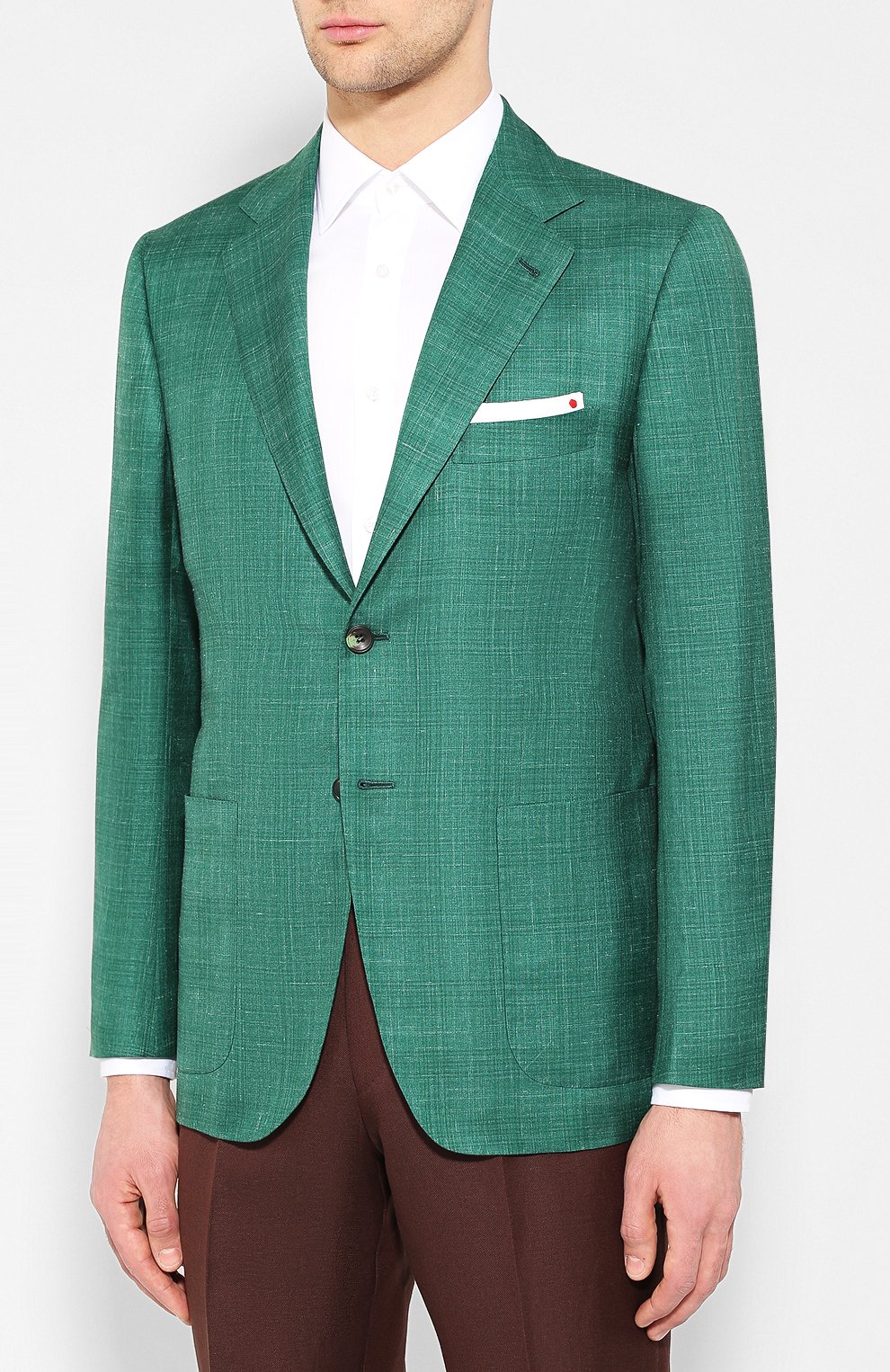 Пиджак из кашемира и шелка KITON, арт. UG81K06S18, фото 3