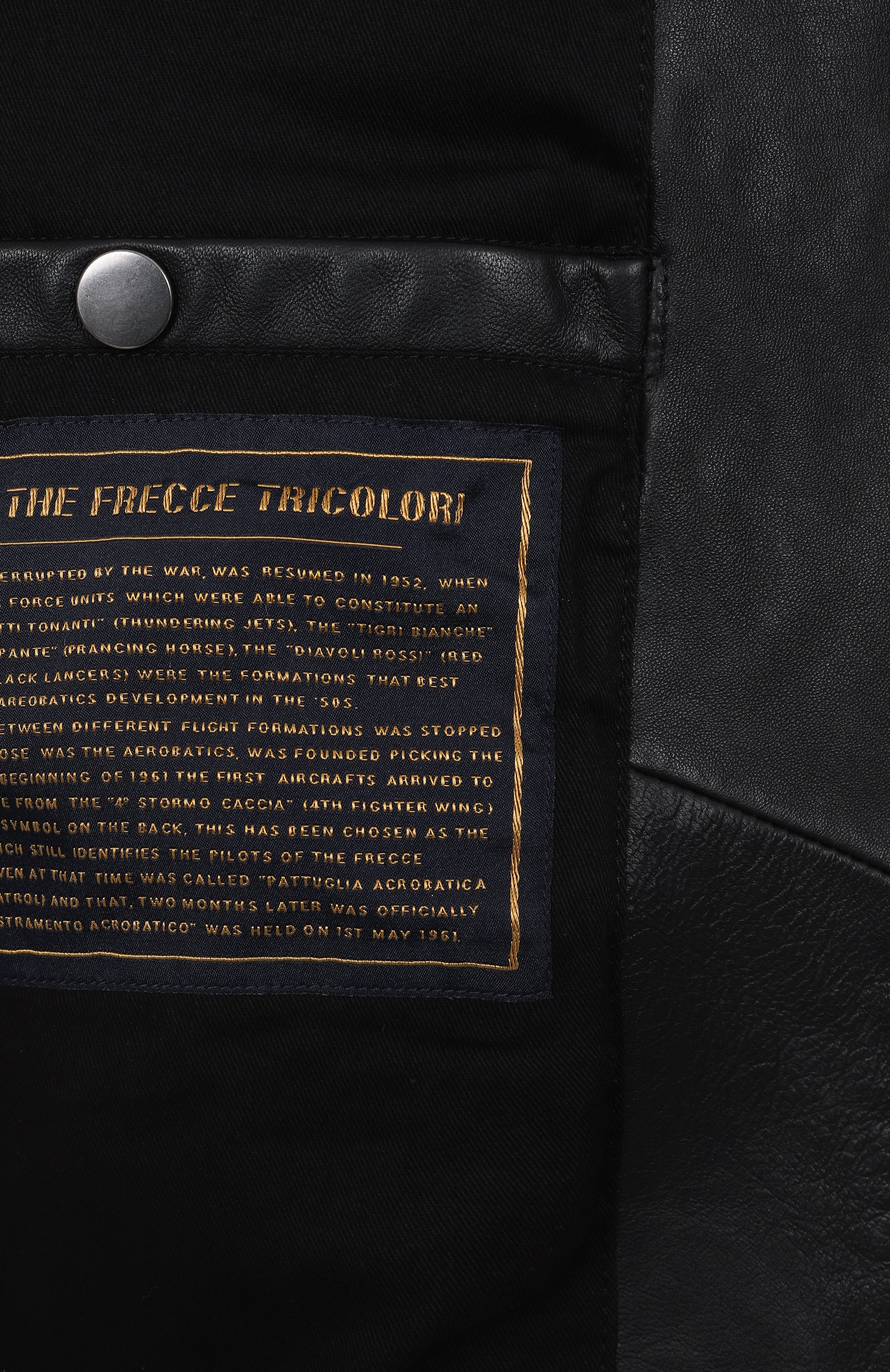 Кожаный бомбер AERONAUTICA MILITARE, арт. 251PN5043PL199, фото 7