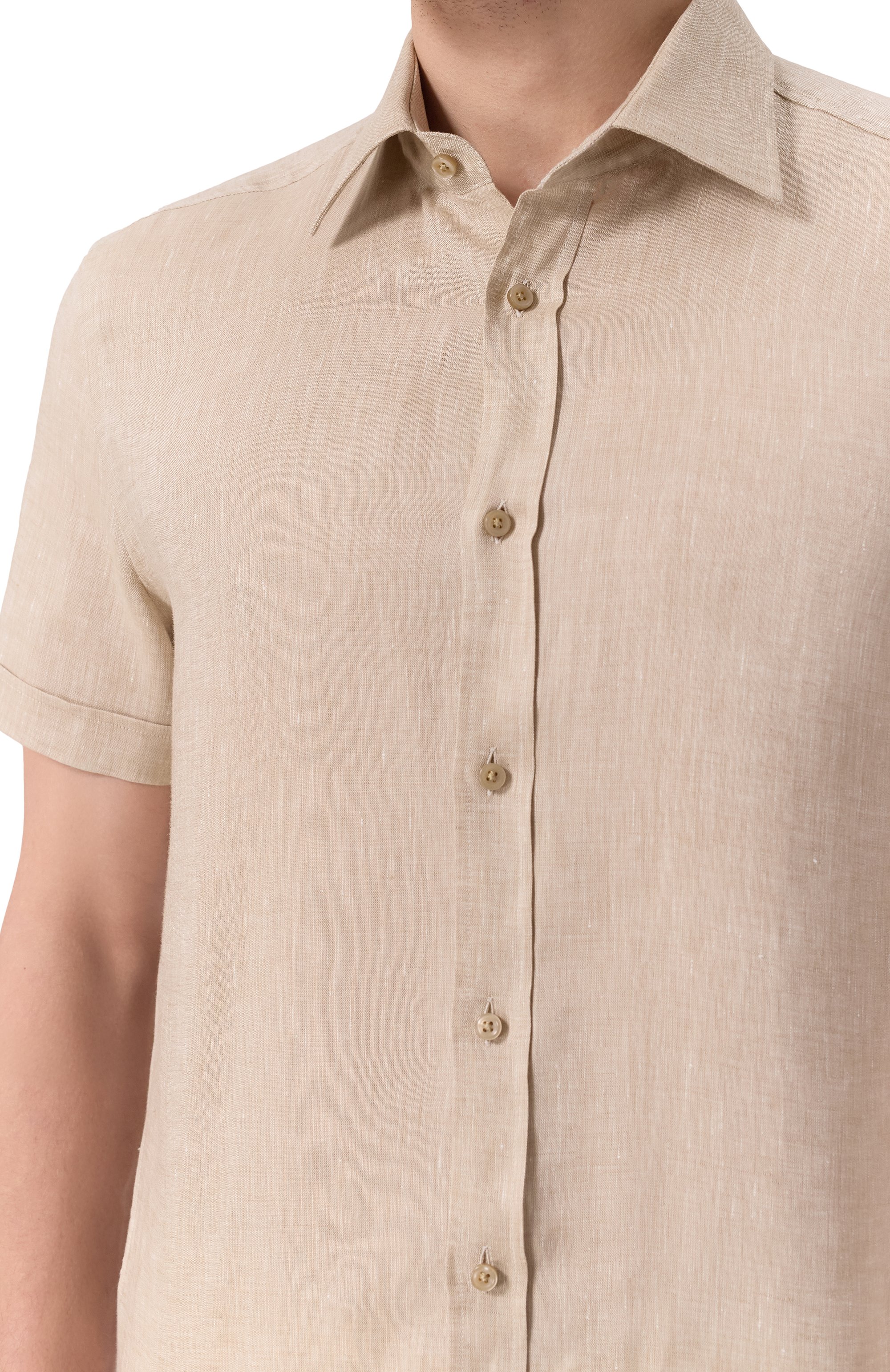 Льняная рубашка BOSS, арт. 50540084, фото 5