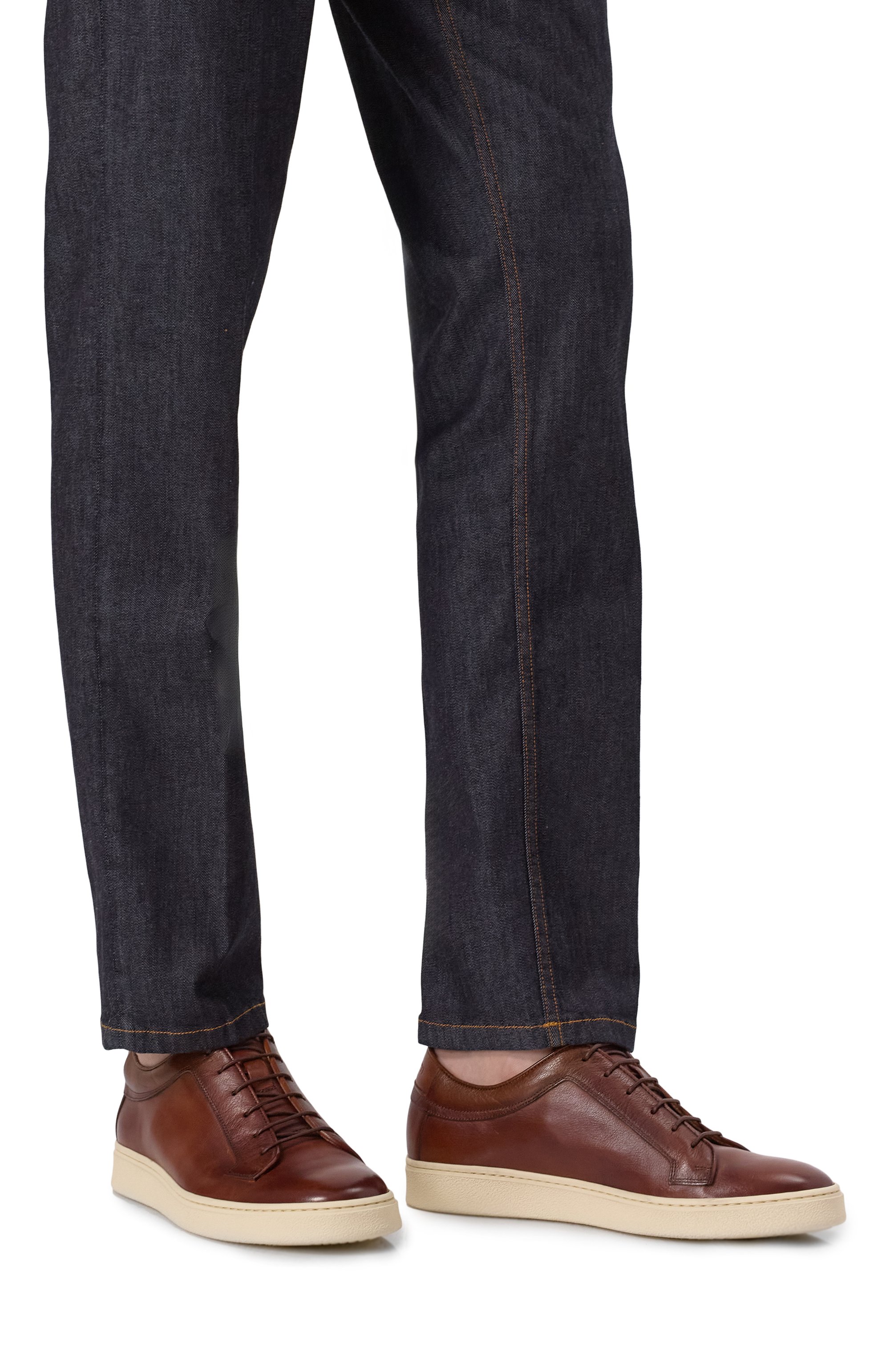 Кожаные кеды PANTANETTI, арт. 18511F, фото 3