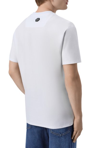 Хлопковая футболка PHILIPP PLEIN, арт. SAFC MTK8885 PJY002N, фото 4