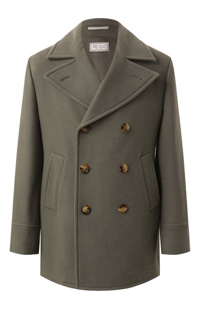 Мужской шерстяной бушлат BRUNELLO CUCINELLI, арт. MY4417026