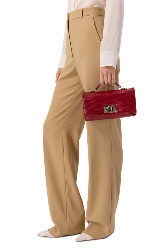 Сумка Furla 1927 Soft mini Furla WE00798/BX3548 Бордовый  WE00798/BX3548 Фото 2