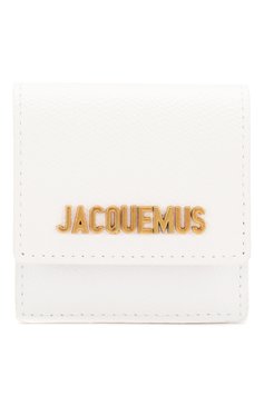 Женская сумка le sac JACQUEMUS белого цвета, арт. 194BA01/82100 | Фото 1 (Размер: mini; Материал: Натуральная кожа; Сумки-технические: Сумки через плечо; Материал сплава: Проставлено; Драгоценные камни: Проставлено)