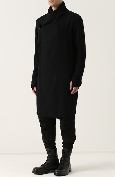 Удлиненный вязаный кардиган из смеси шерсти и вискозы на молнии ANDREA YA'AQOV, арт. 18MGIC32, фото 3