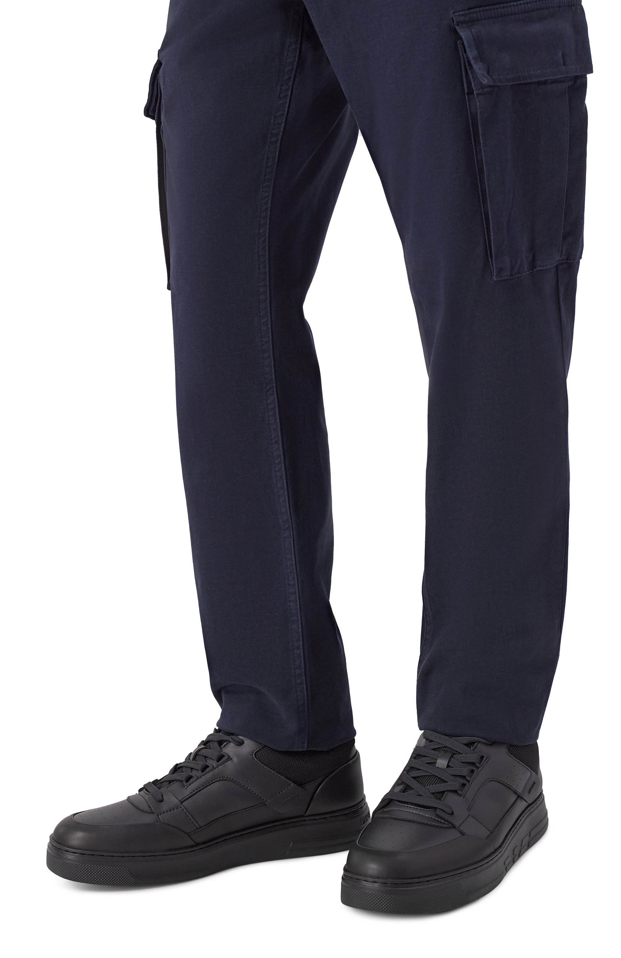 Кожаные кеды EMPORIO ARMANI, арт. EM002855/AF18018, фото 3