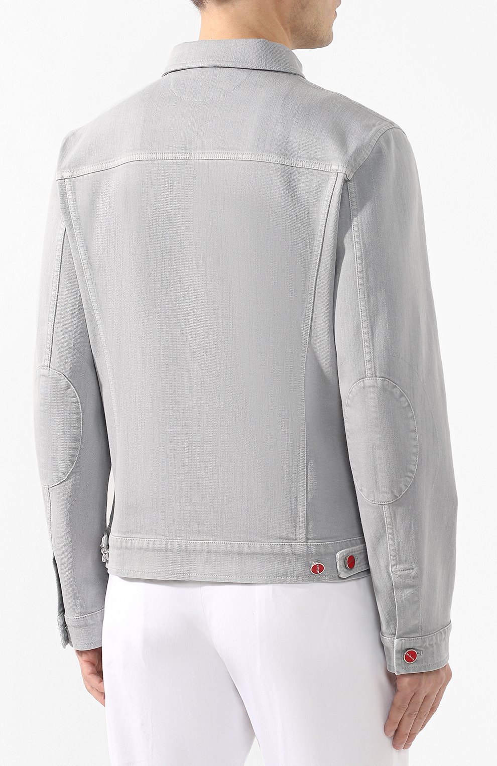 Джинсовая куртка KITON, арт. UW0506V08R83, фото 4