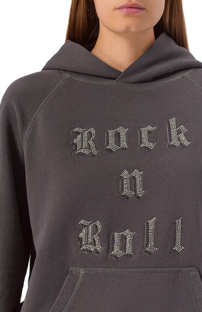 Хлопковое худи ZADIG AND VOLTAIRE, арт. JWSS01607, фото 5