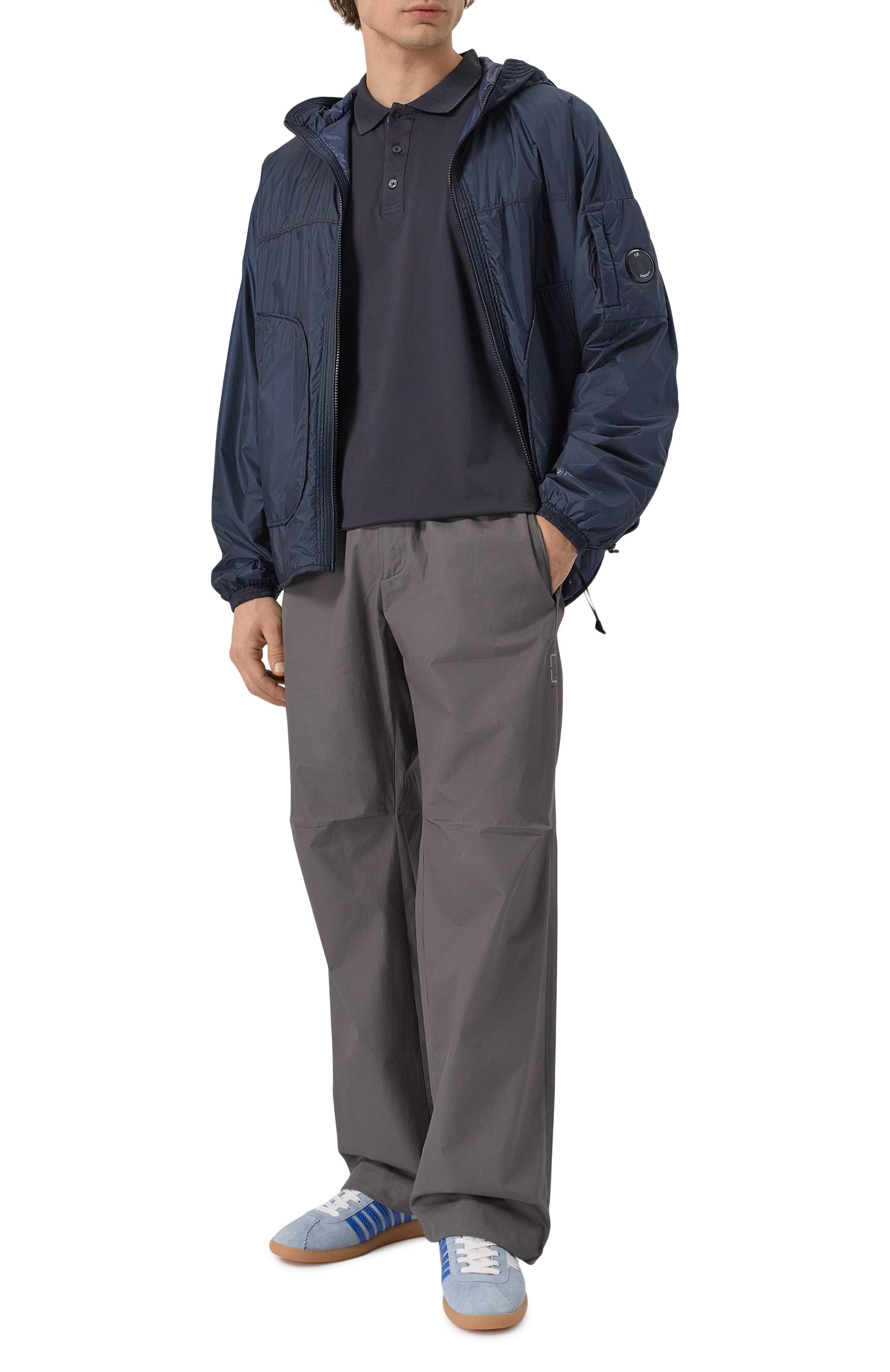 Хлопковое поло C.P. COMPANY, арт. 20CMPL115A/006374G, фото 2