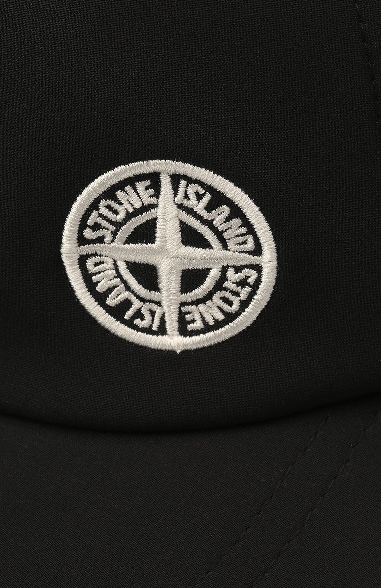 Мужская бейсболка STONE ISLAND темно-синего цвета, арт. 741599227 | Фото 3 (Материал: Текстиль, Синтетический материал; Нос: Не проставлено)