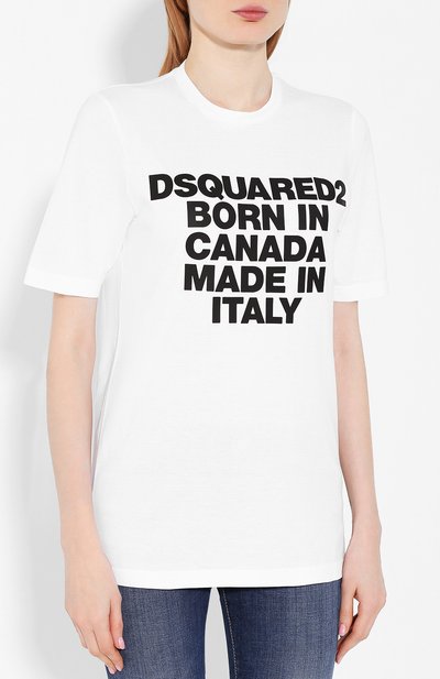 Хлопковая футболка DSQUARED2, арт. S75GD0023/S22427, фото 3