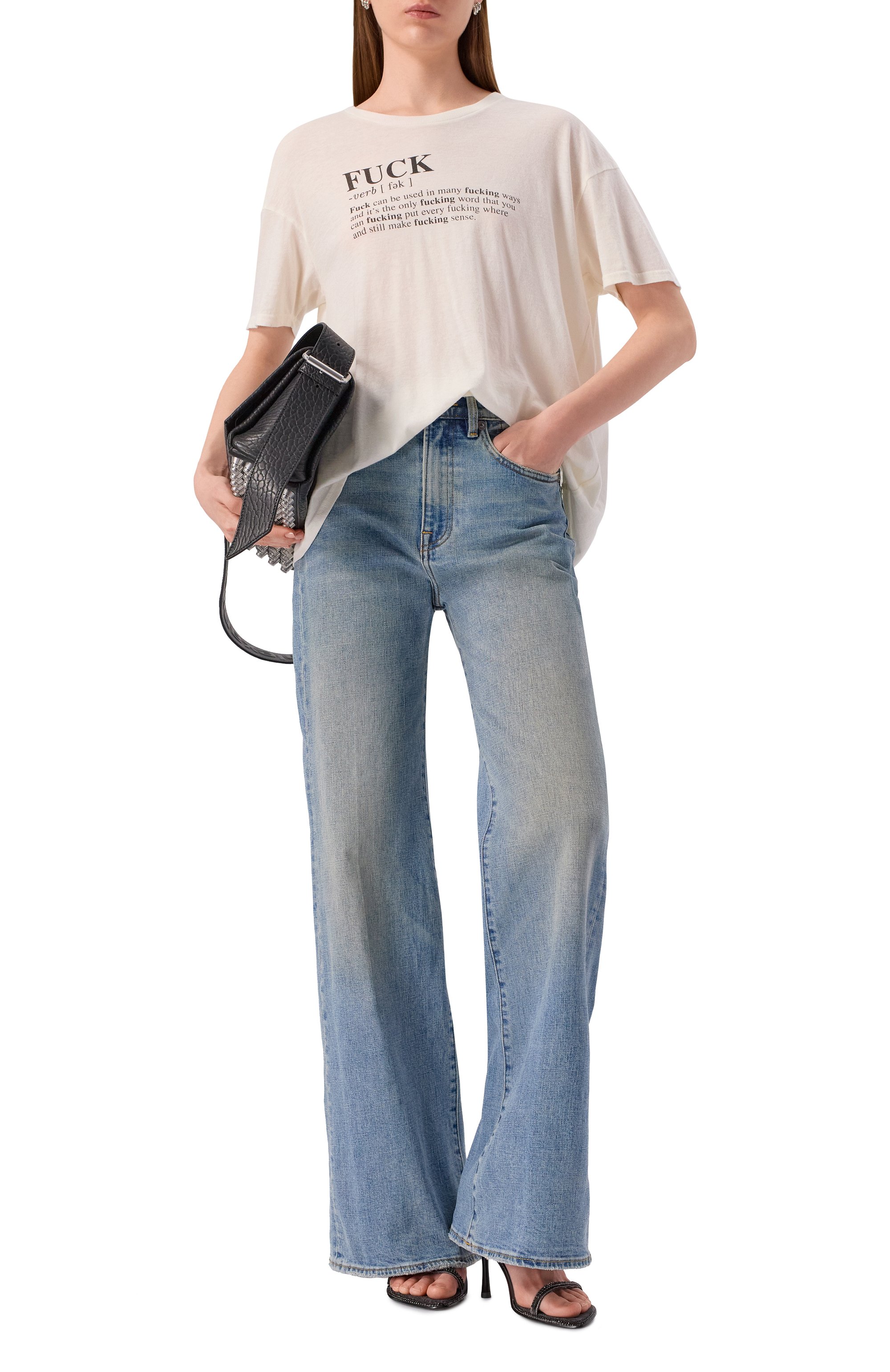 Футболка из хлопка и кашемира R13, арт. R13WK141-K115B, фото 2