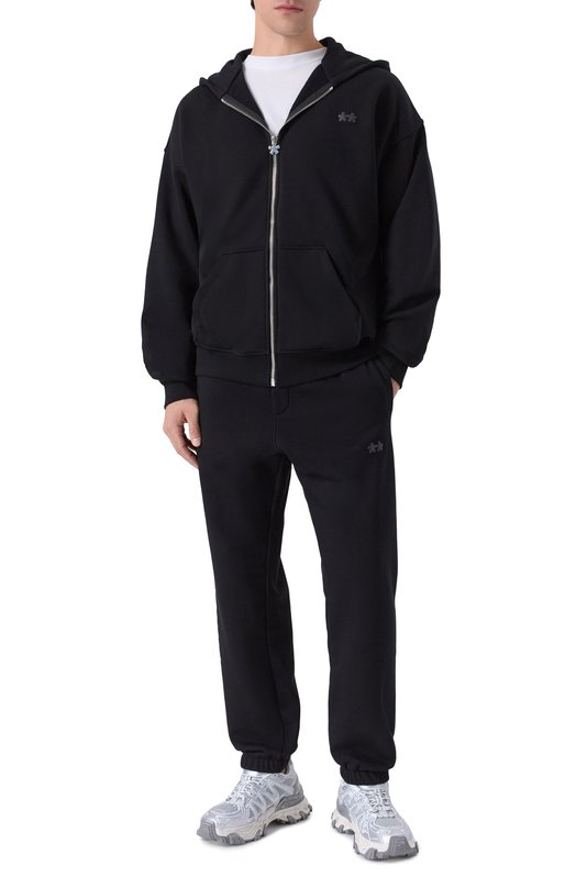 Хлопковая толстовка Comme des Fuckdown CFABM01862 Чёрный  CFABM01862 Фото 2
