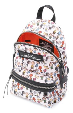 Женский рюкзак the backpack medium peanuts x marc jacobs MARC JACOBS (THE) белого цвета, арт. M0016563 | Фото 4 (Случай: Повседневный; Стили: Кэжуэл; Размер: medium; Материал: Текстиль; Тематический товар: Peanuts; Материал сплава: Проставлено; Драгоценные камни: Проставлено)