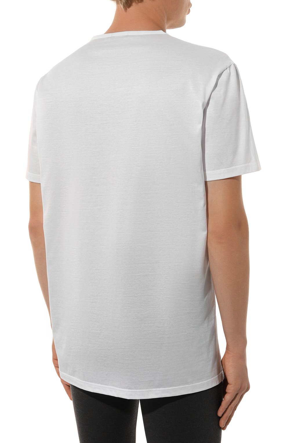 Хлопковая футболка ZEGNA, арт. N2M20/011, фото 4