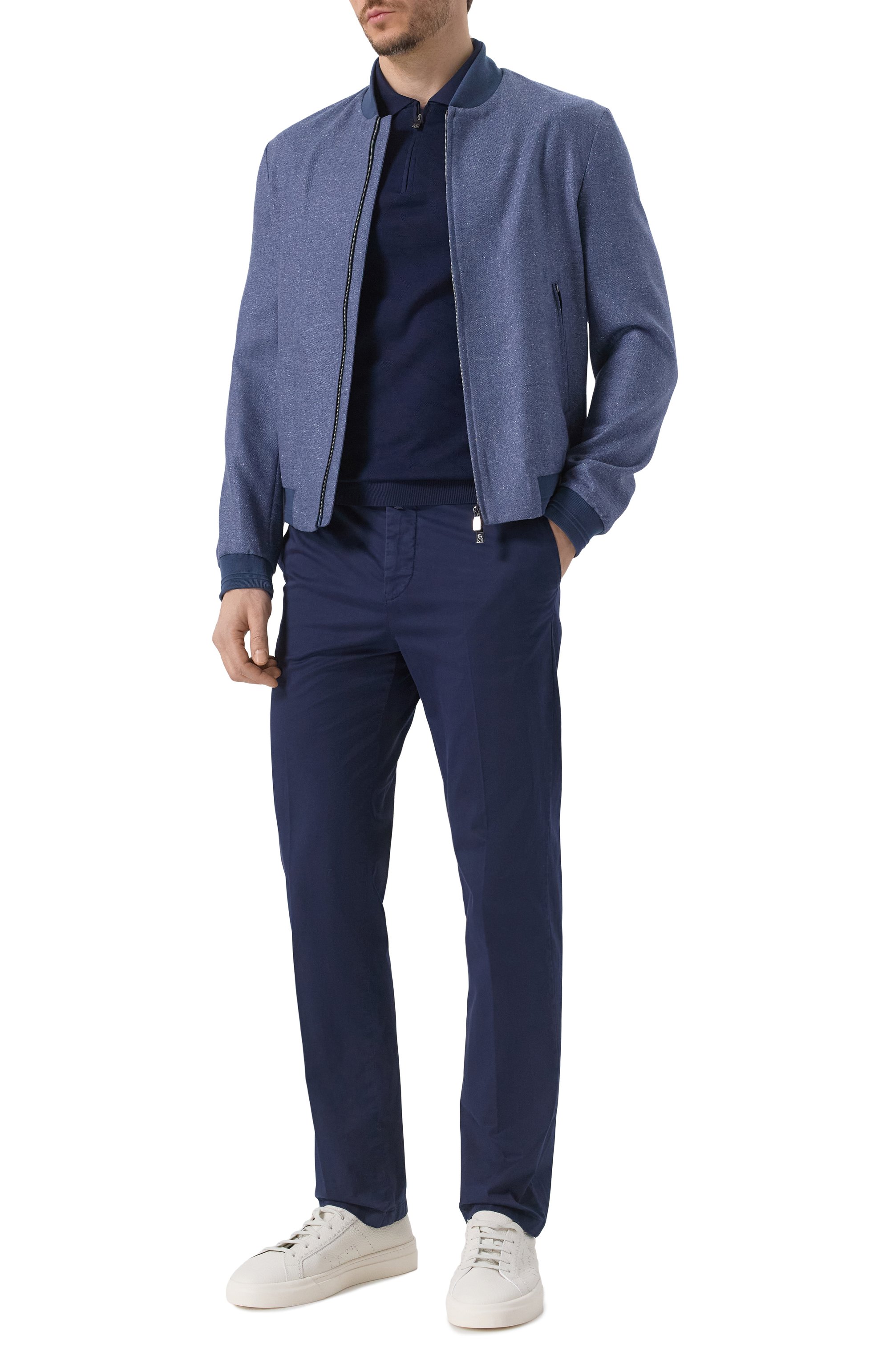 Хлопковые брюки KITON, арт. UFPPEK0600F19, фото 2