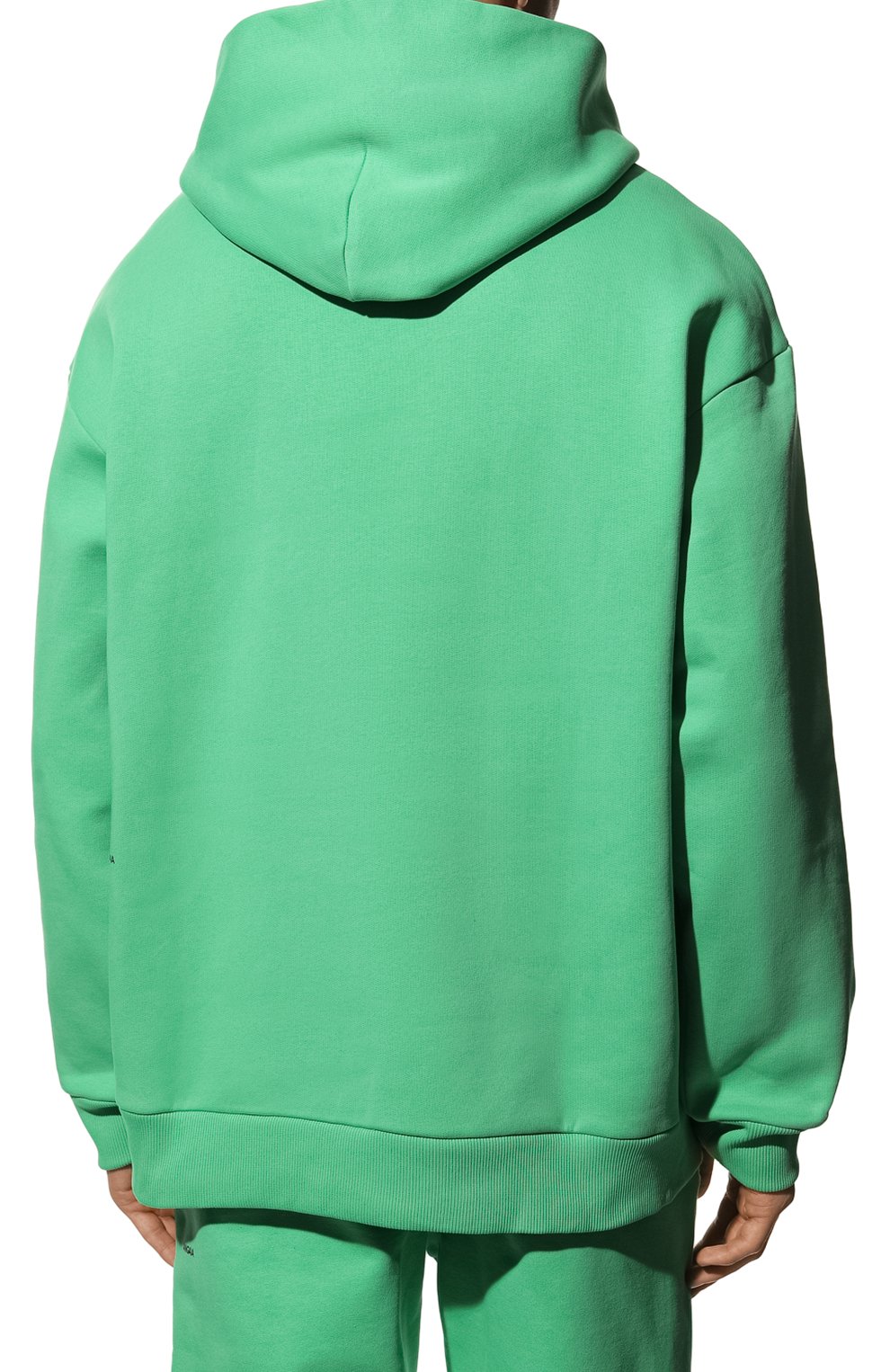 Хлопковое худи PANGAIA светло-зеленого цвета по цене 22950 руб., арт. 365 Signature Hoodie, фото 7 Хлопковое худи PANGAIA, арт. 365 Signature Hoodie, фото 7
