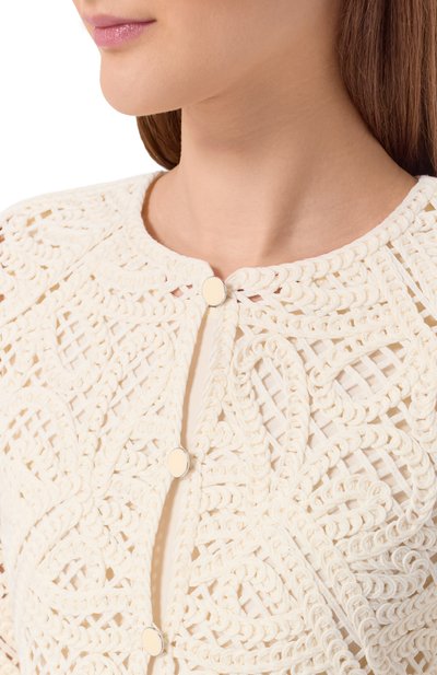 Хлопковый кардиган EMPORIO ARMANI, арт. EW002977/AF22471, фото 5