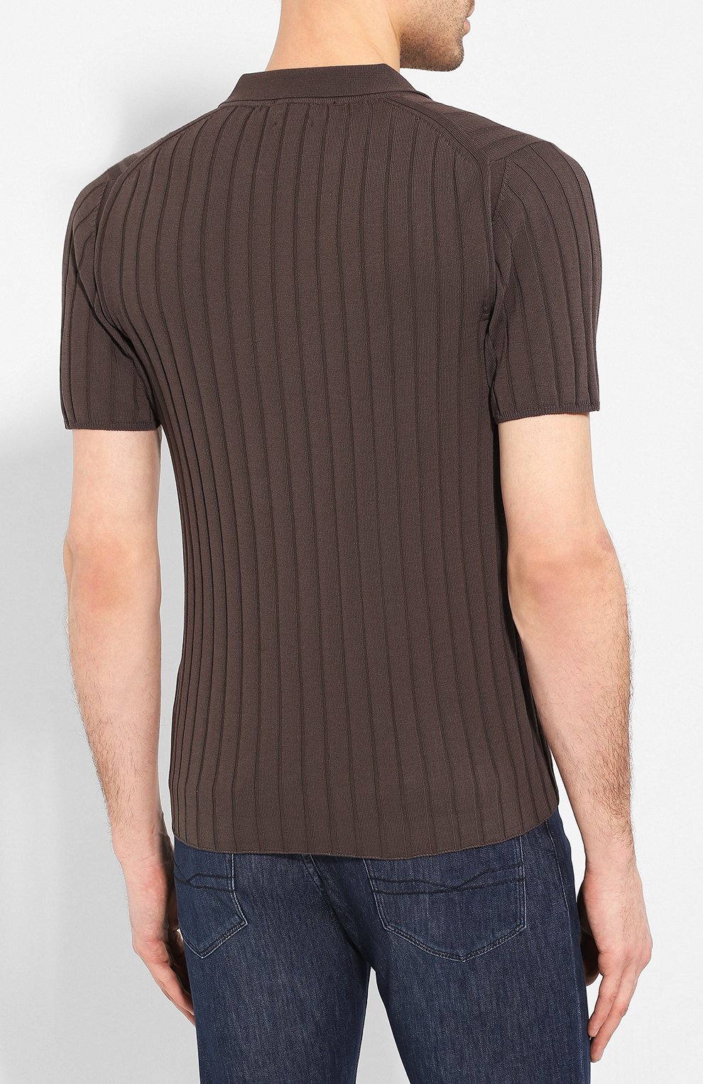 Хлопковое поло  DANIELE FIESOLI, арт. DF 0317, фото 4