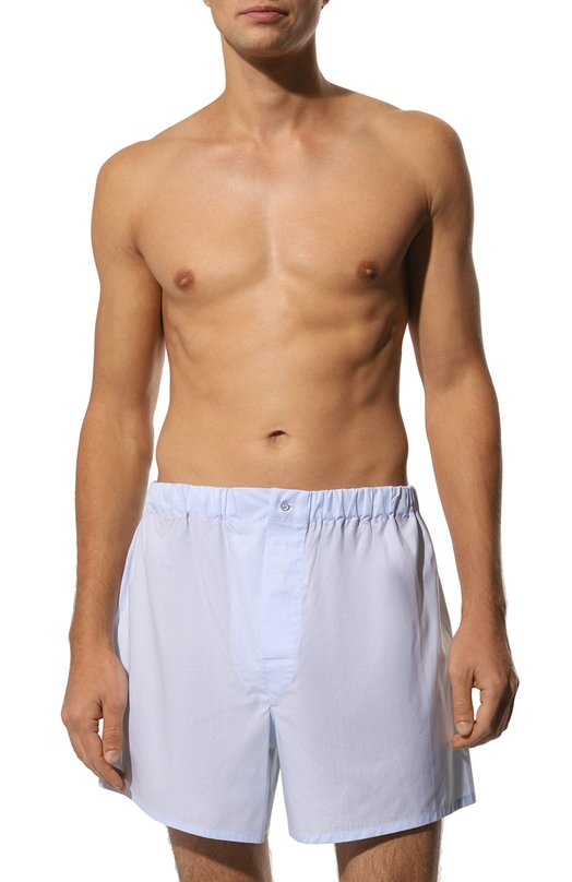 Хлопковые боксеры Stefano Ricci BX005/M2504 Синий  BX005/M2504 Фото 2