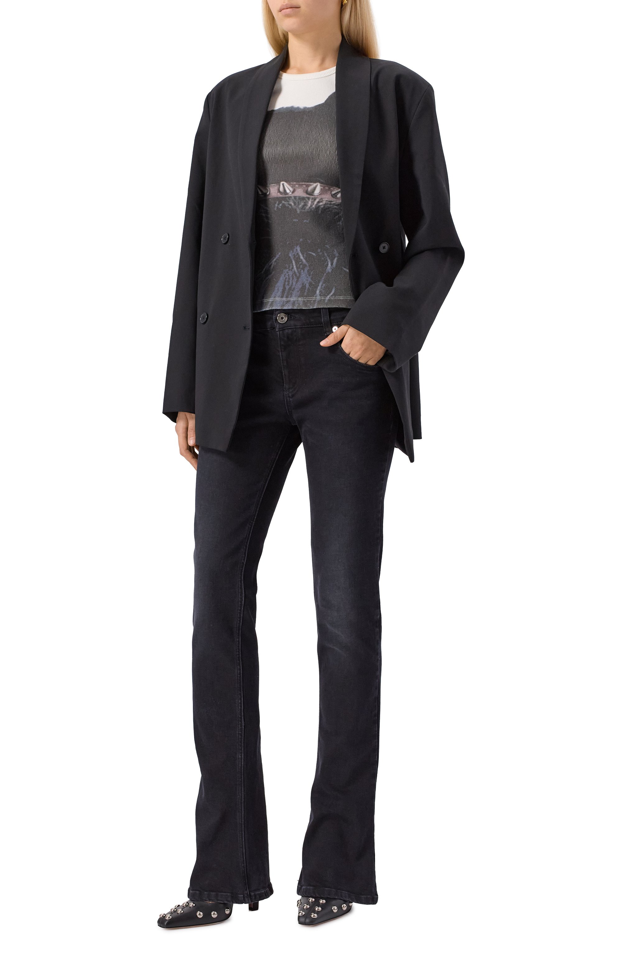 Джинсы BLUMARINE, арт. 2J205A, фото 2