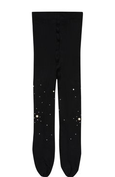 Колготки из хлопка с жемчужинами LA PERLA, арт. 47718/000-0, фото 1