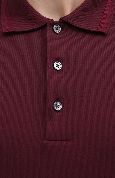 Поло из шелка и хлопка ZEGNA, арт. UW341/746, фото 5