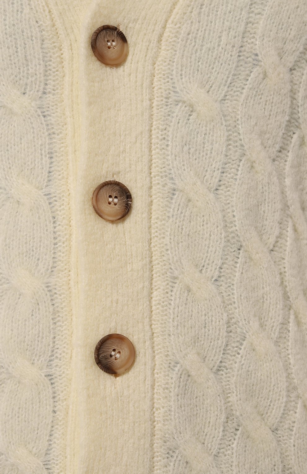 Шерстяной кардиган ANDREA CAMPAGNA кремового цвета по цене 58750 руб., арт. 13134/24013, фото 5 Шерстяной кардиган ANDREA CAMPAGNA, арт. 13134/24013, фото 5