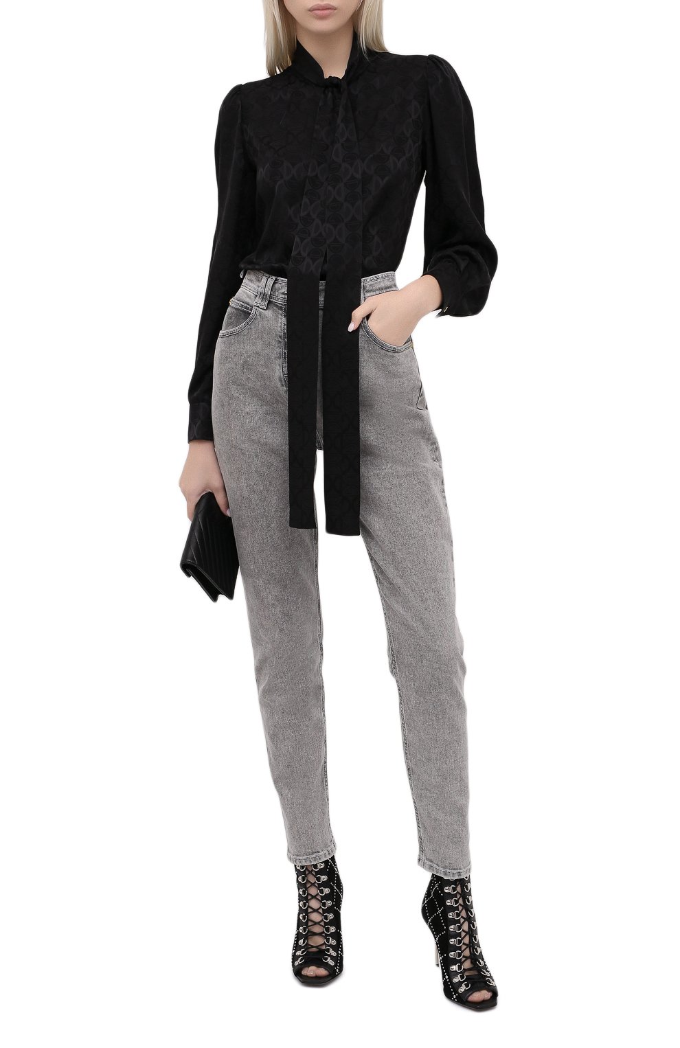 Замшевые ботильоны BALMAIN, арт. UN1C509/ACDS, фото 2