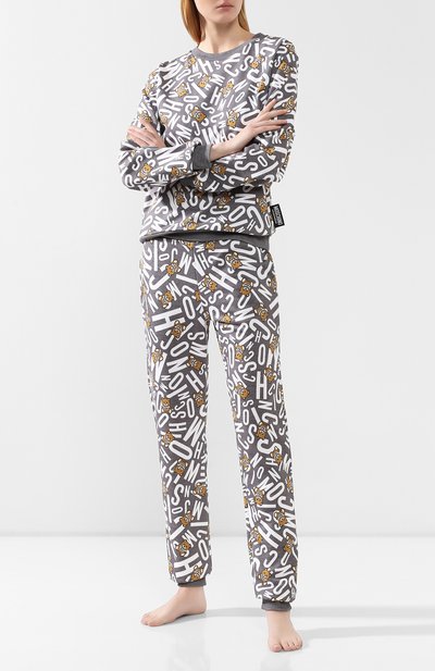 Хлопковые джоггеры MOSCHINO, арт. A4314/9005, фото 2