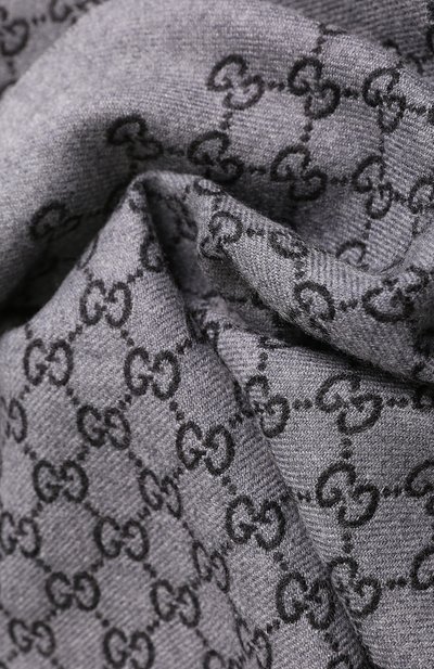 Шерстяной шарф GUCCI, арт. 391246/4G200, фото 2