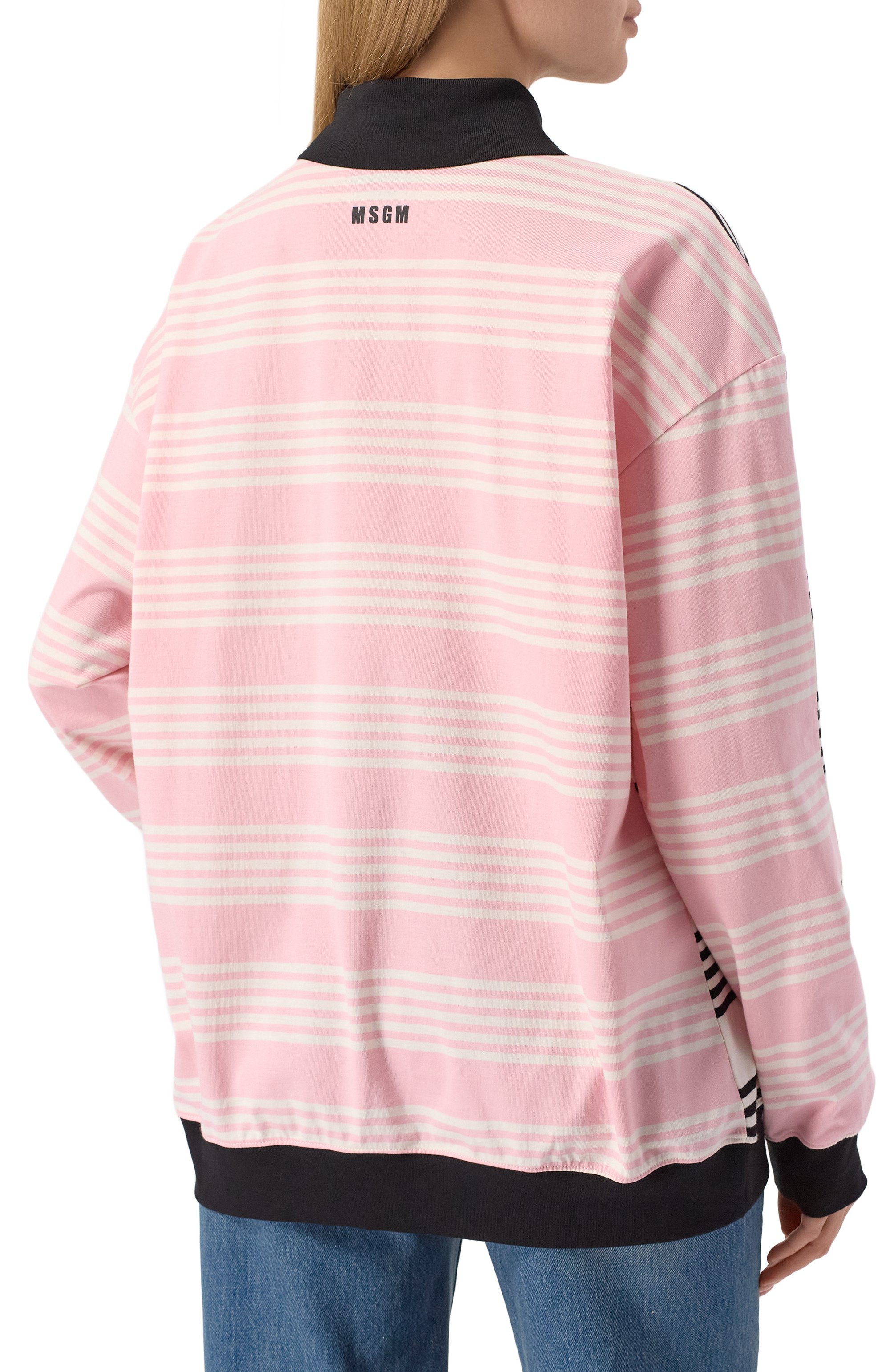 Хлопковое поло MSGM, арт. 3840MM146/257128, фото 4