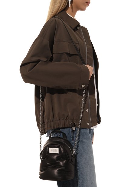 Рюкзак glam slam MAISON MARGIELA черного цвета по цене 185000 руб., арт. S56WA0014/P4300, фото 2 Рюкзак glam slam MAISON MARGIELA, арт. S56WA0014/P4300, фото 2