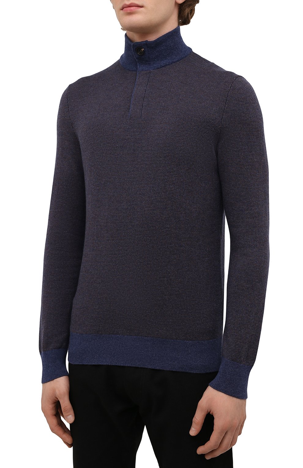 Джемпер из кашемира и хлопка ZEGNA, арт. UYQ25/127, фото 3