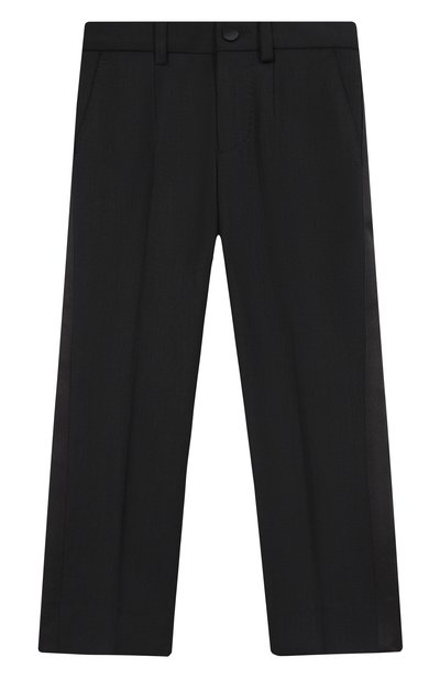 Шерстяные брюки DOLCE & GABBANA, арт. L45P14/G7PQI