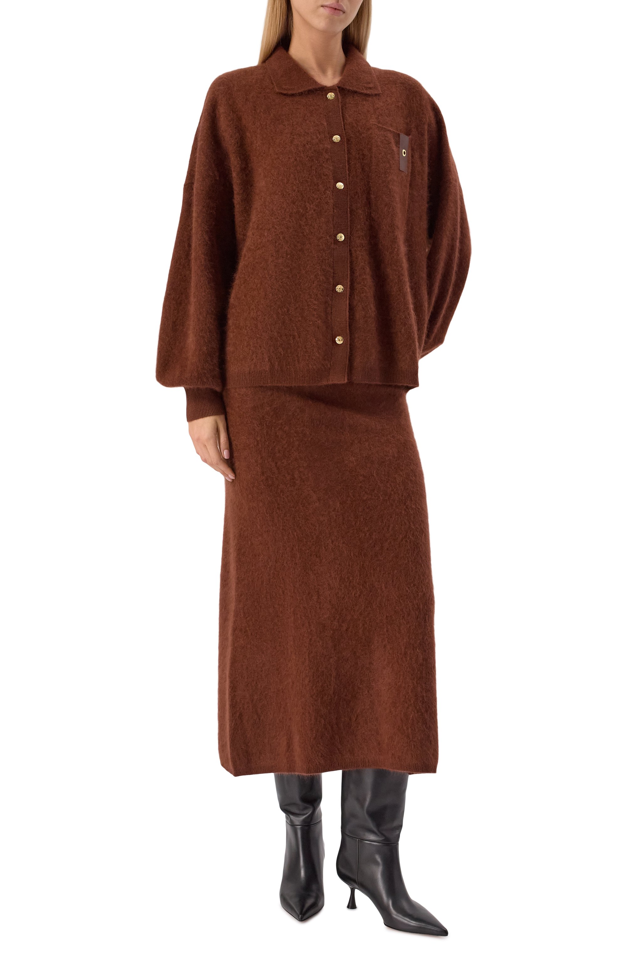 Кардиган из шерсти и кашемира MAX AND MOI, арт. H25LE0NA, фото 2