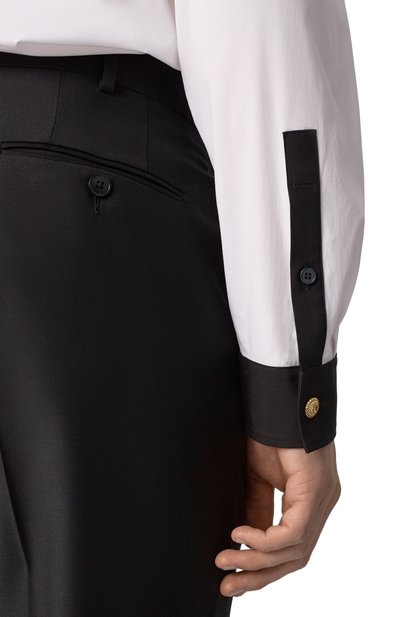 Хлопковая сорочка BALMAIN, арт. EH1HS461/CF43, фото 5