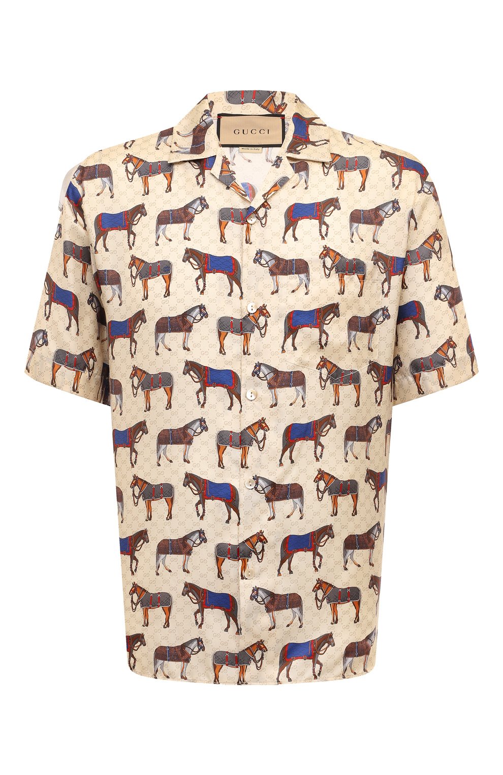 Шелковая рубашка GUCCI, арт. 770432/ZAPEG, фото 1