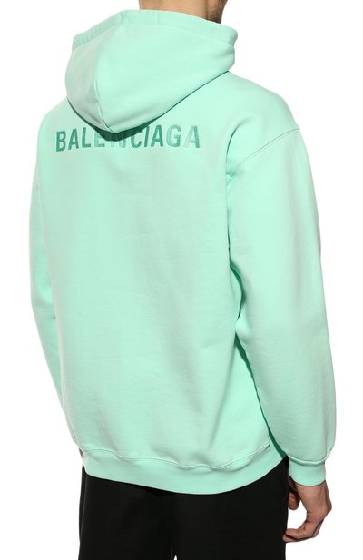 Хлопковое худи BALENCIAGA, арт. 600583/TLVB8, фото 4