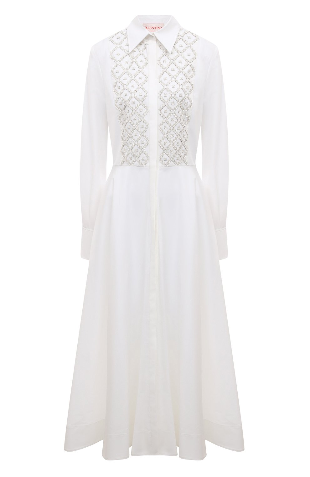 Хлопковое платье VALENTINO, арт. 3B3VA5J05DN, фо то 1