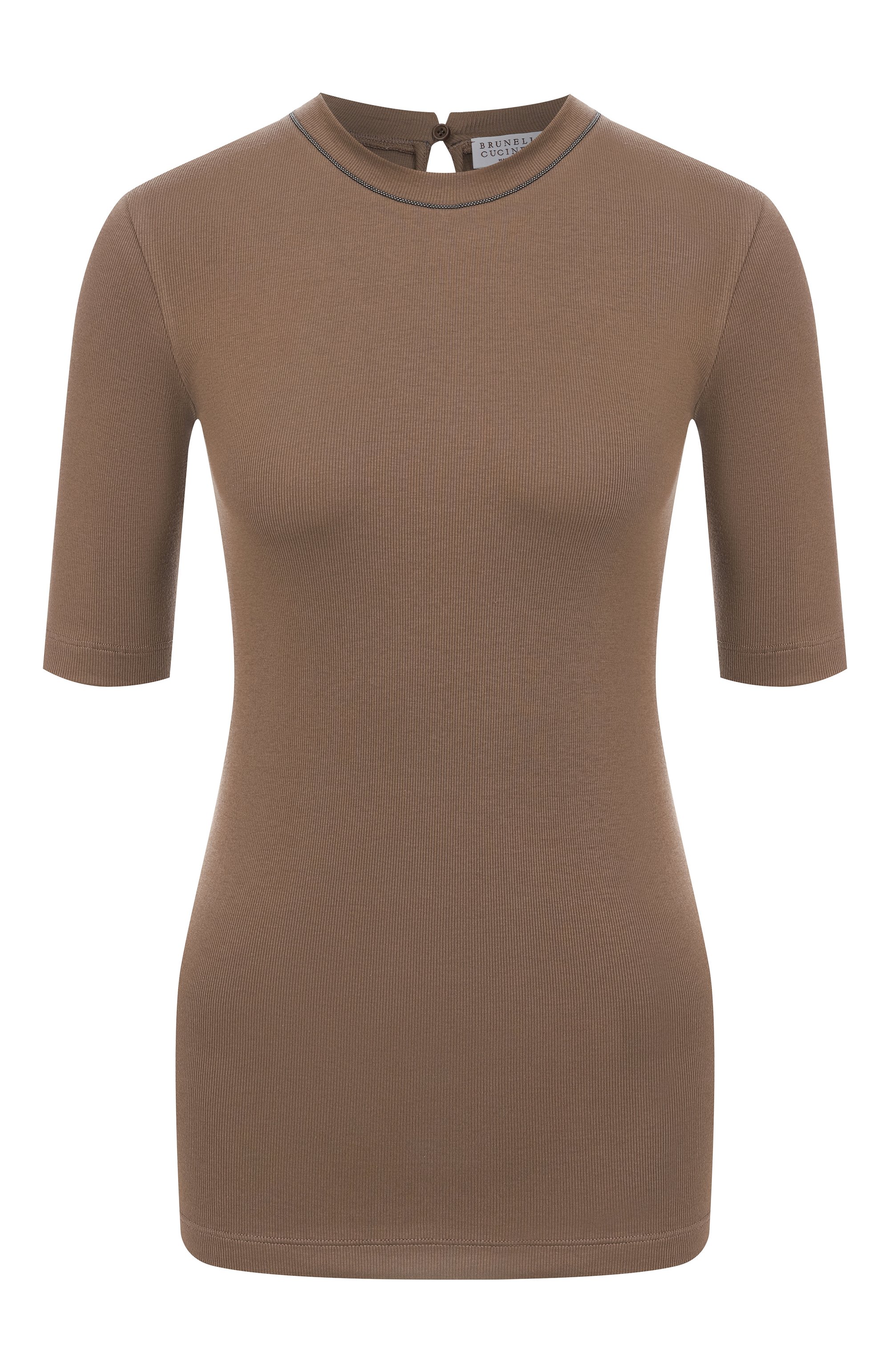 Хлопковый топ BRUNELLO CUCINELLI, арт. MPT18BD200, фото 1