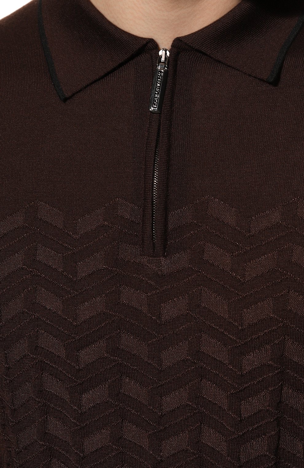Поло из кашемира и шелка STEFANO RICCI, арт. K808058P30, фото 5