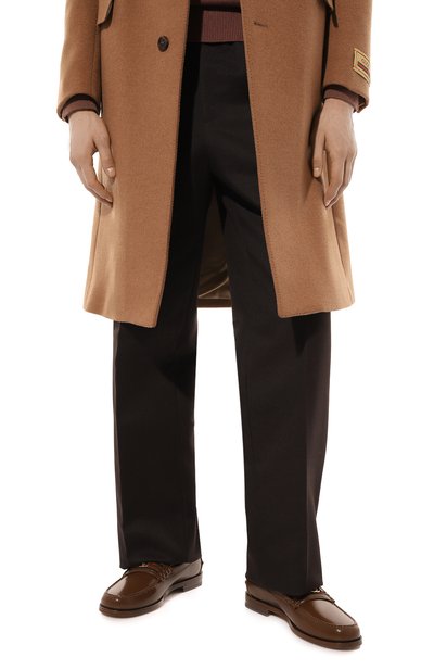 Кожаные лоферы GUCCI, арт. 644724 17X10, фото 3