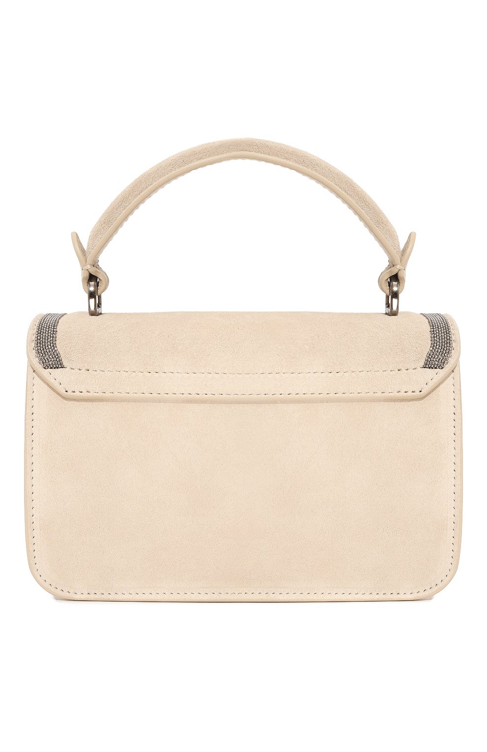 Сумка BRUNELLO CUCINELLI светло-бежевого цвета по цене 191000 руб., арт. MBDLD2496, фото 6 Сумка BRUNELLO CUCINELLI, арт. MBDLD2496, фото 6