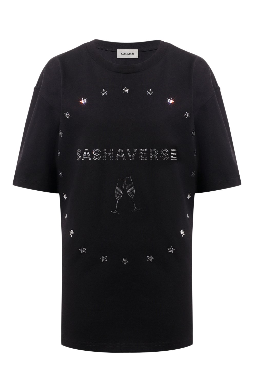 Хлопковая футболка SASHAVERSE, арт. TSHIRT001/NY/CO/900/NY24, фото 1