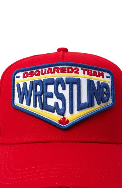 Хлопковая бейсболка DSQUARED2, арт. BCM0902/05C00001, фото 4