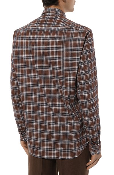 Льняная рубашка KITON, арт. UMCBUBAH08816, фото 4