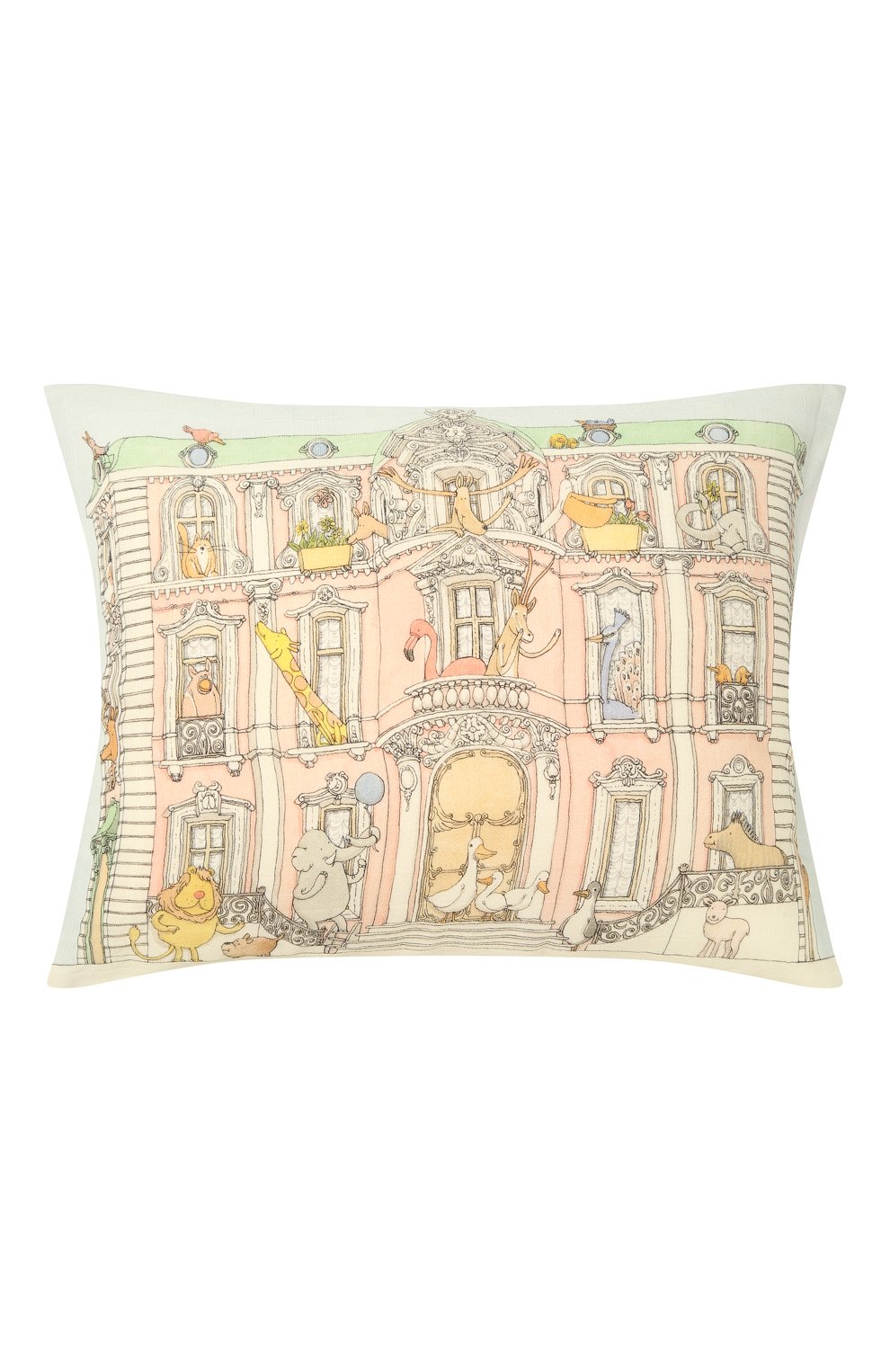 Хлопковая подушка ATELIER CHOUX, арт. CUSHI0N-M0NCEAU MANSI0N, фото 1