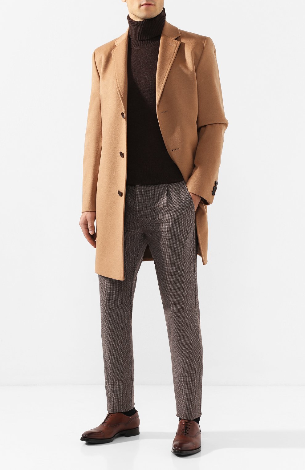 Брюки из смеси шерсти и кашемира ELEVENTY PLATINUM, арт. 979PA0341 JAC28011, фото 2